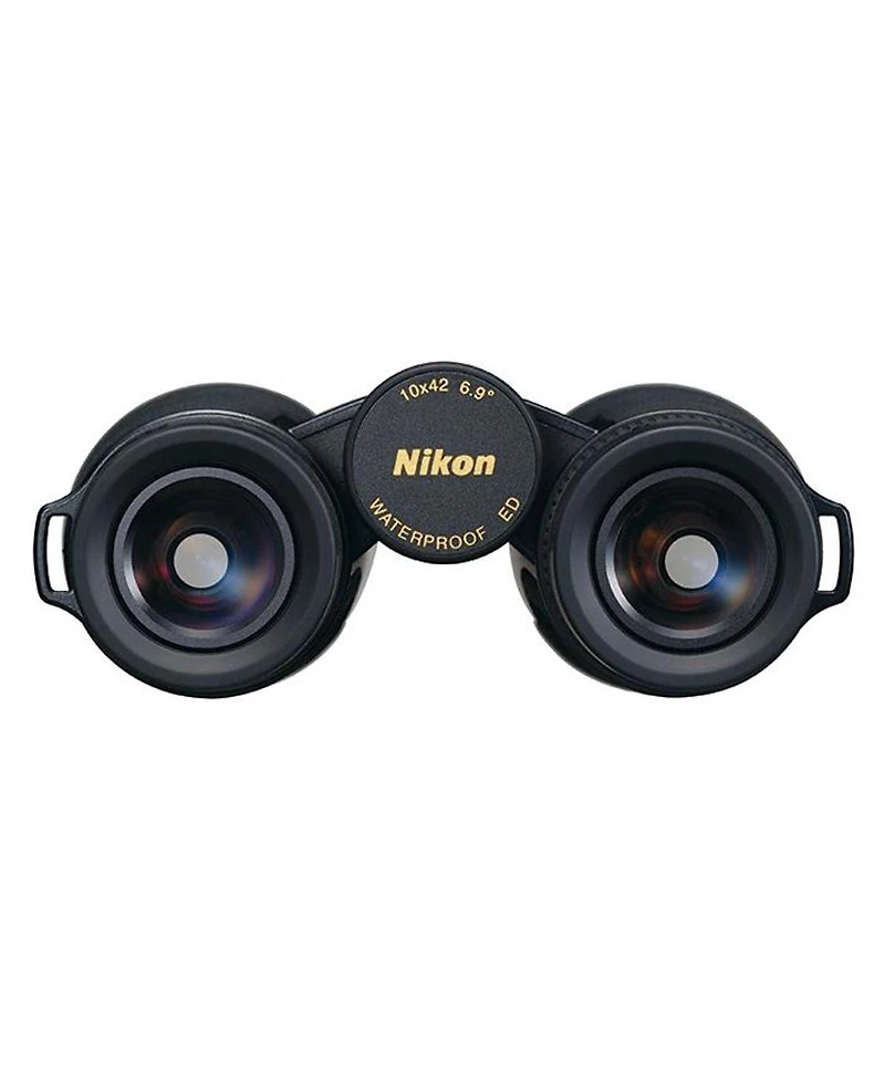 Nikon 10x42 Monarch Hg Water Proof Roof Prism Binocular with 6.9 Degree Angle of View, Black