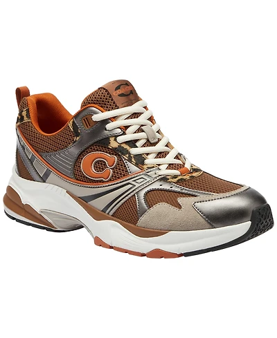 Coach Men's Mesh Round Toe Sneakers