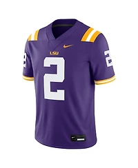 Nike Men's Justin Jefferson Purple Lsu Tigers Player Game Jersey