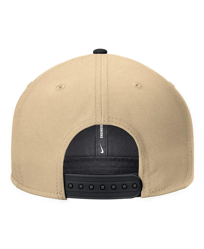 Nike Men's Gold Army Black Knights Script Pro Dri-fit Snapback Hat