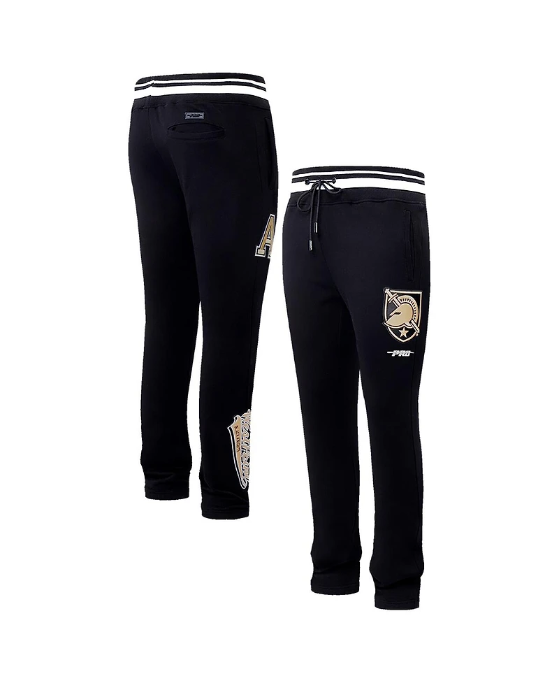 Pro Standard Men's Black Army Knights Script Tail Fleece Sweatpants