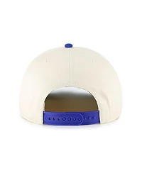 '47 Brand Men's Cream/Blue Dallas Mavericks Pomona Two-Tone Rope Hitch Adjustable Hat
