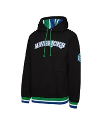 Mitchell & Ness Men's and Women's Black Dallas Mavericks Heavyweight Hoodie
