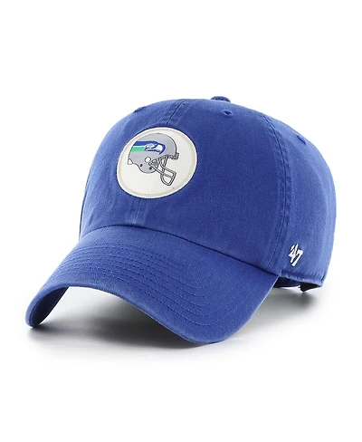 '47 Brand Men's Royal Seattle Seahawks Hard Hat Clean Up Adjustable Hat
