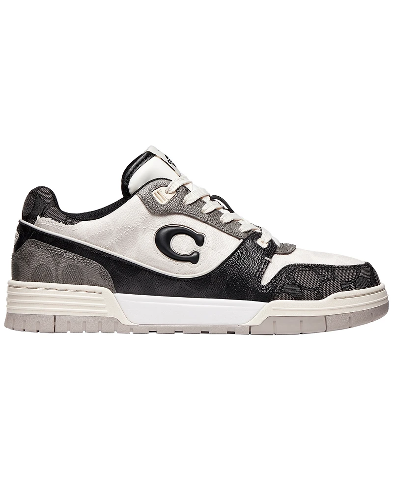 Coach Men's Soho Signature Round Toe Sneakers