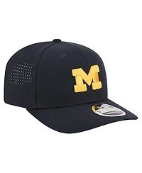 New Era Men's Navy Michigan Wolverines Team 9SEVENTY Adjustable Hat