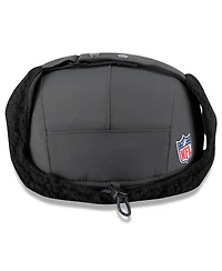 New Era Men's Charcoal New England Patriots 2025 Sideline Cold Weather Runner Dog Ear Adjustable Hat