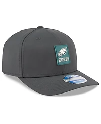 New Era Men's Charcoal Philadelphia Eagles 2025 Sideline Cold Weather 9SEVENTY Adjustable Hat
