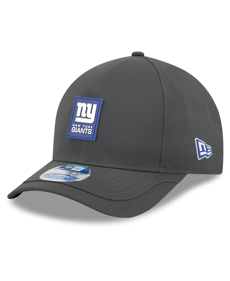New Era Men's Charcoal New York Giants 2025 Sideline Cold Weather 9FORTY M-Crown Adjustable Hat