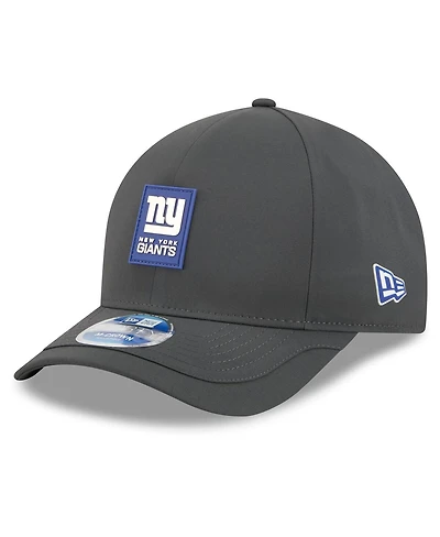 New Era Men's Charcoal New York Giants 2025 Sideline Cold Weather 9FORTY M-Crown Adjustable Hat