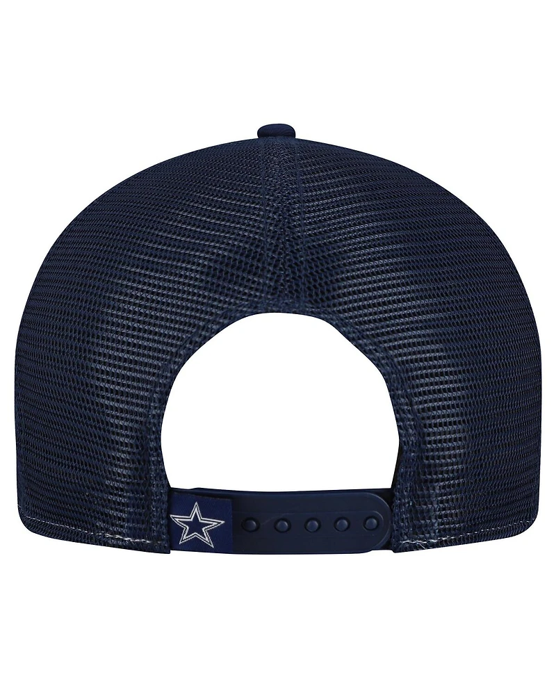 New Era Men's Gray/Navy Dallas Cowboys Outdoor Split Panel 9FIFTY Snapback Hat