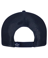 New Era Men's Gray/Navy Dallas Cowboys Outdoor Split Panel 9FIFTY Snapback Hat