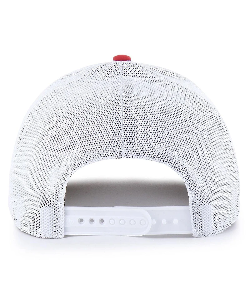 '47 Brand Men's Red Louisville Cardinals Rangefinder Brrr Trucker Adjustable Hat