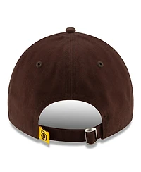 New Era Men's Brown San Diego Padres 2025 Mlb Postseason Side Patch 9TWENTY Adjustable Hat