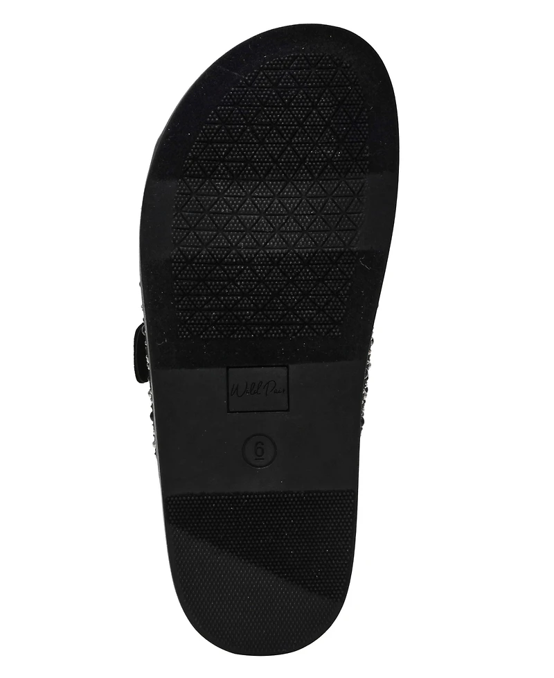 Wild Pair Women's Maagda Round Toe Slip On Sandals, Macy's Exclusive