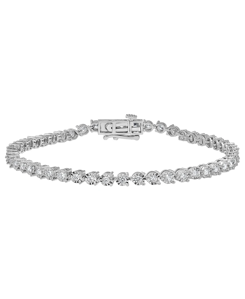 Macy's Diamond Bracelet (1 ct. t.w.) in 14K White Gold