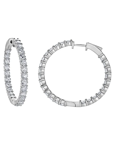 Macy's Diamond Earrings (5 ct. t.w.) in 14K White Gold