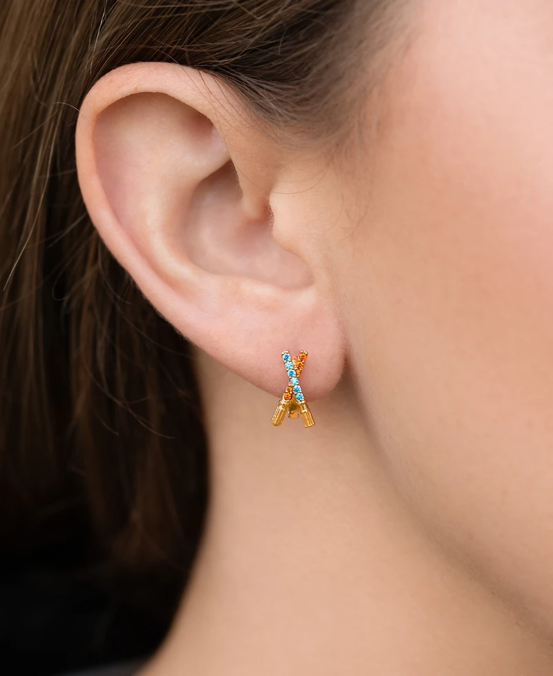 Girls Crew Crystal Star Wars Lightsaber Duel Hoops