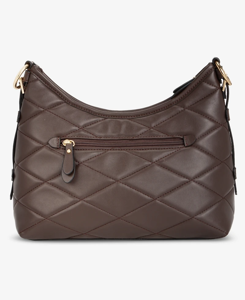 Giani Bernini Small Quilted Soft Shoulder Crossbody, Exclusively at Macy's
