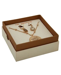 Yellowstone 2-Pc. Wildflower Pendant Necklace and Drop Earrings Gift Set