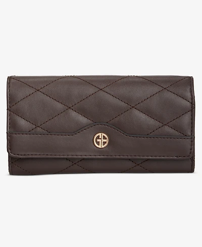 Giani Bernini Quilted Receipt Manager Wallet, Macy's Exclusive
