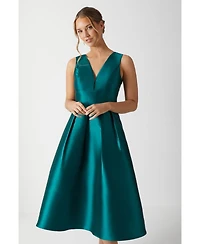 Coast Women's Twill Midi Bridesmaid Dress