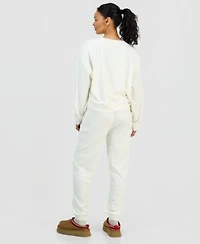 Grayson Threads The Label Juniors Snoopy Velour Sweatshirt Joggers