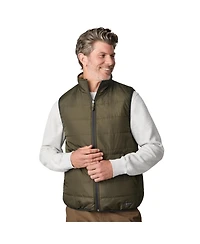 Free Country Men's Atlas Ii Quilted Reversible Sherpa Vest