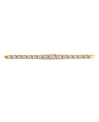 Guess Glass Stone Pave Gold-Tone Chain Bracelet (also Silver-Tone)