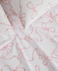 Truly Soft Printed Bow Whimsy 2-Pc. Comforter Set, Twin/Twin Xl