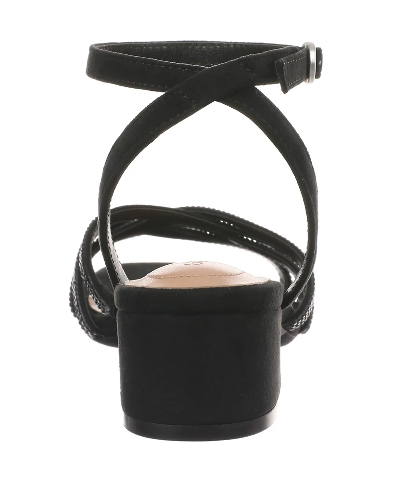 Style & Co Women's Vidaaa Block Heel Embellished Sandals, Macy's Exclusive