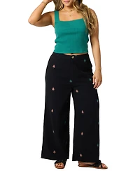 O'Neill Women's Rhodes Palm Printed Pants