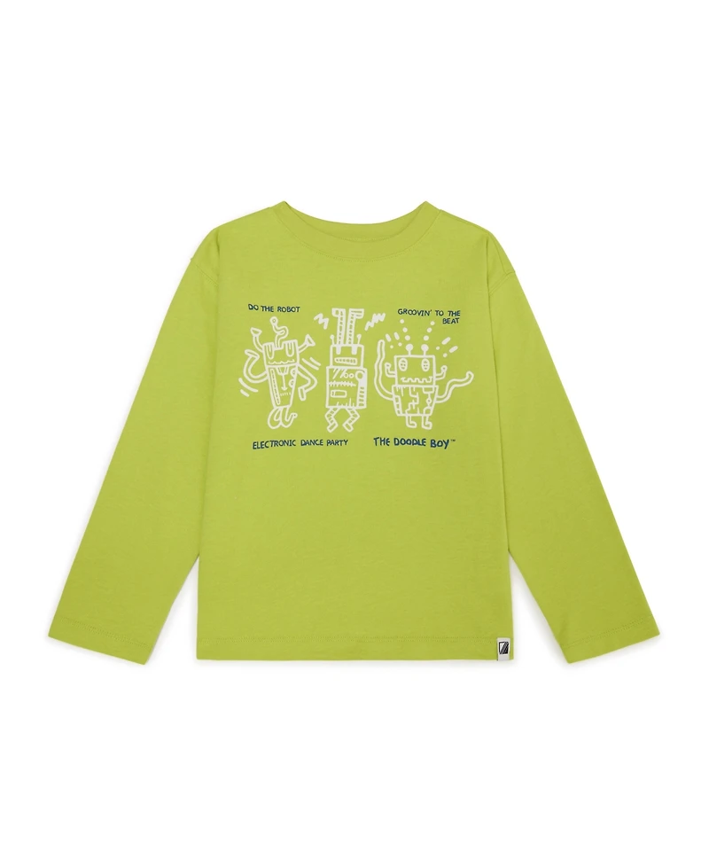 Color Lab Boys 2-10 Printed Long-Sleeve T-Shirt