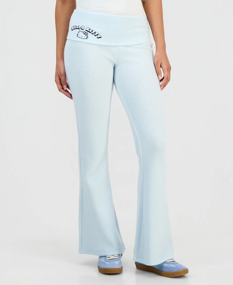 Grayson Threads, The Label Juniors' Hello Kitty Thermal Fold-Over Pants