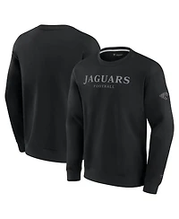 Fanatics Men's and Women's Black Jacksonville Jaguars Elements Unlimited Fleece Pullover Sweatshirt