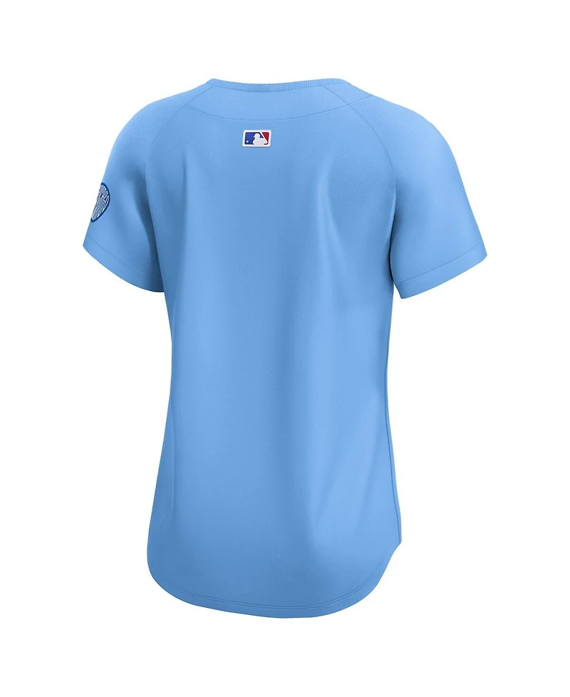 Nike Women's Light Blue Chicago Cubs Alternate Limited Jersey