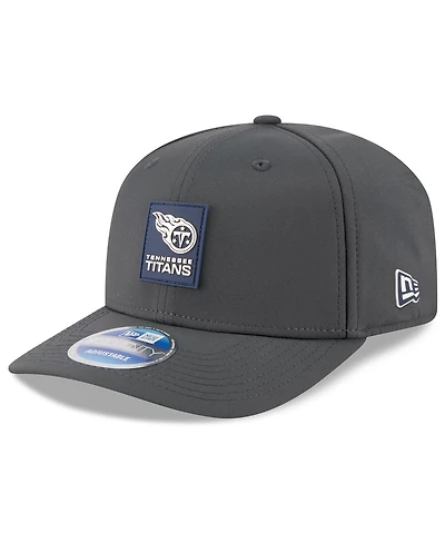 New Era Men's Charcoal Tennessee Titans 2025 Sideline Cold Weather 9SEVENTY Adjustable Hat