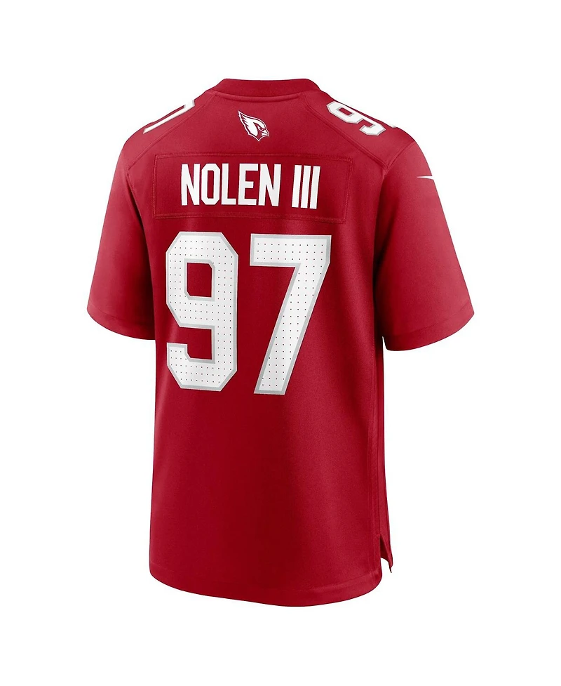 Nike Men's Walter Nolen Cardinal Arizona Cardinals 2025 Nfl Draft First Round Pick Game Jersey
