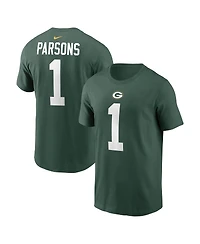 Nike Men's Micah Parsons Green Bay Packers Name Number T-Shirt