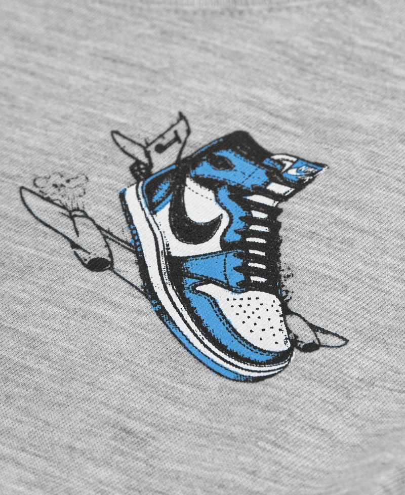 Jordan Boys 4-7 Crewneck Short-Sleeve T-Shirt