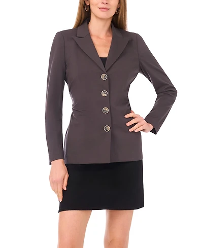 Vince Camuto Women's Ponte Long Sleeve Blazer