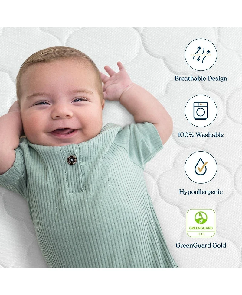 halo Dreamweave Breathable Crib & Toddler Mattress