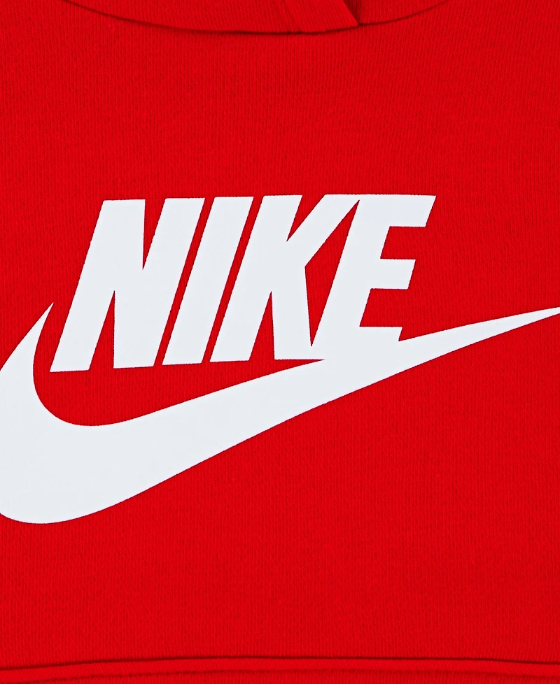 Nike Boys 4-7 2-Piece Club Fleece Logo Long-Sleeve Hoodie and Sweatpants Set