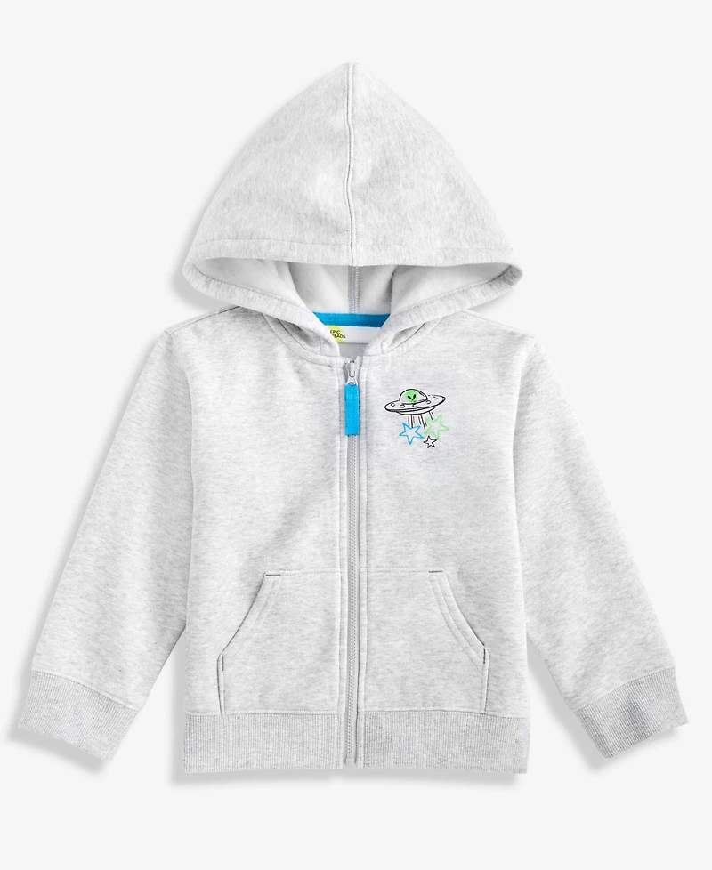Epic Threads Boys Toddler 2T-4T Alien Full-Zip Hoodie, Macy's Exclusive