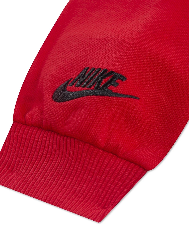 Nike Boys Toddler 2T-4T 2-Piece Sportswear Glow With Me Lightweight Fleece Hoodie and Pants Set