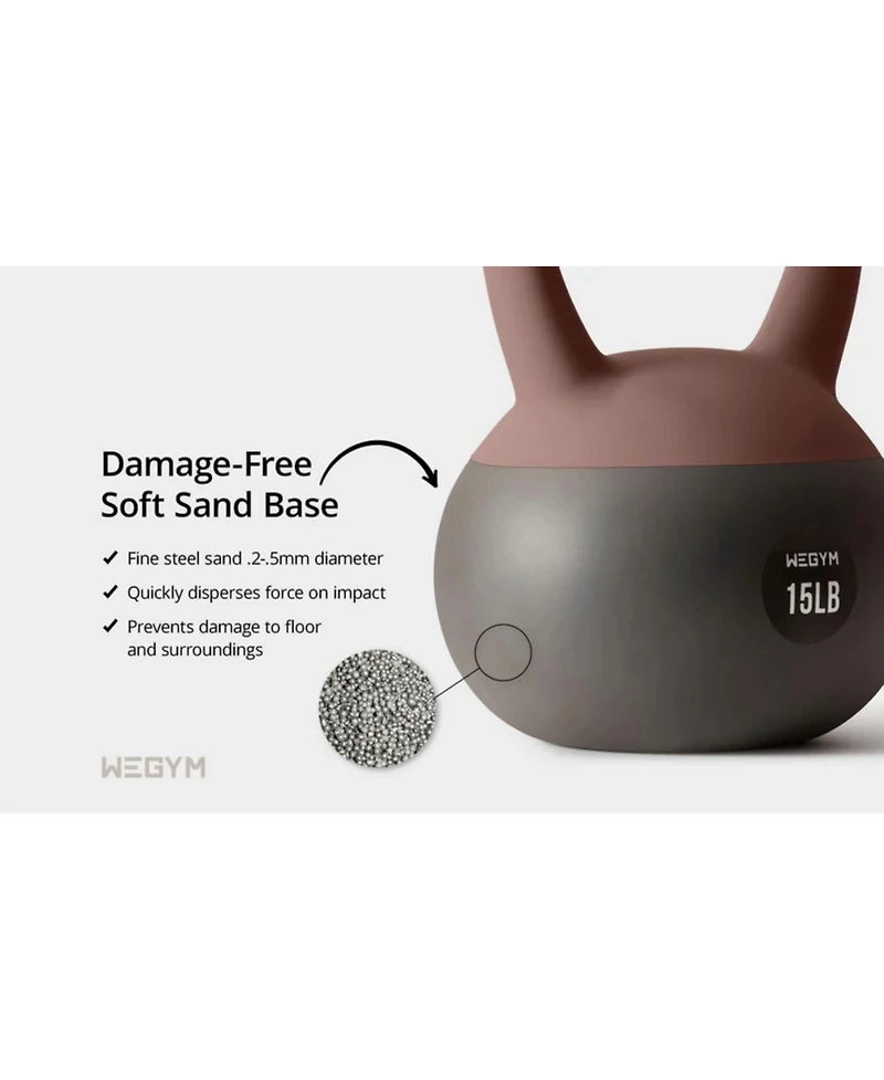 WeGym Soft Kettlebells - 20lbs