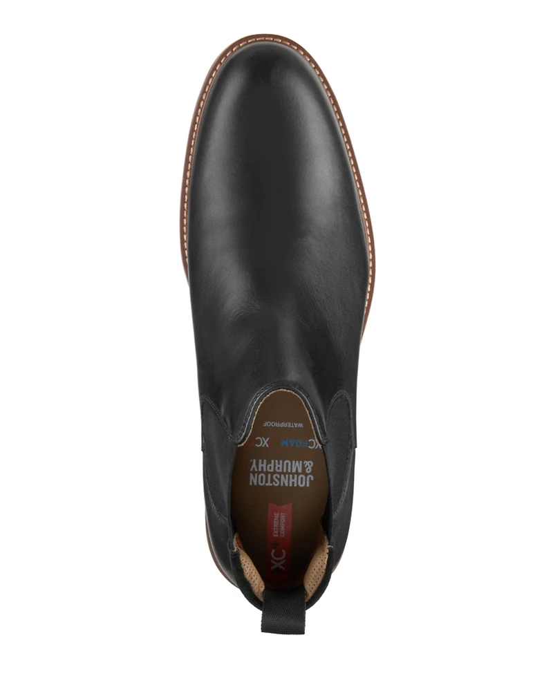 Johnston & Murphy Men's Round Toe Durham Chelsea Boots