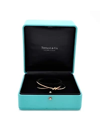 Pre-Owned Tiffany & Co. Knot Double Row Hinged Bangle Bracelet