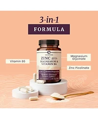 Magnesium, Zinc, and B6 Capsules, 60ct