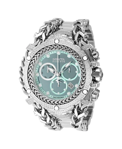 Invicta Men's 48416 Gladiator Quartz Chronograph Turquoise Dial Watch